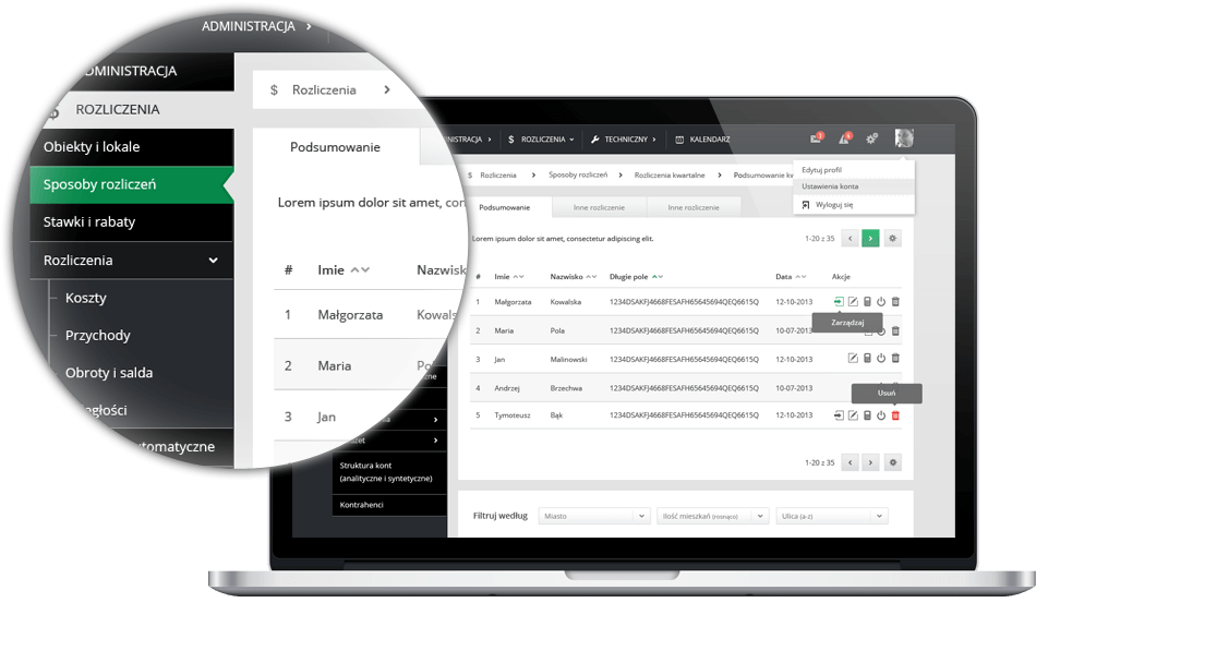 Wspólnota.pro admin panel